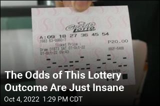 The Odds of This Lottery Outcome Are Just Insane