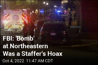 FBI: &#39;Bomb&#39; at Northeastern Was a Staffer&#39;s Hoax