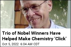 Scientist in Trio of Chem Nobel Laureates Is a Repeat Winner
