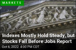 Indexes Mostly Hold Steady, but Stocks Fall Before Jobs Report