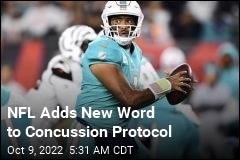 NFL Adds New Word to Concussion Protocol
