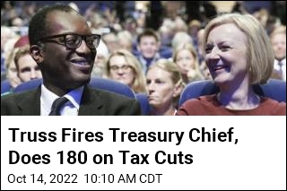 Truss Fires Treasury Chief, Does 180 on Tax Cuts