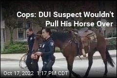 Cop Chase DUI Suspect &#39;Galloping Through Traffic&#39;