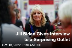 Jill Biden Gives Interview to Conservative Station Newsmax