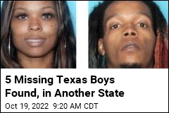 Mom Arrested After 5 Missing Texas Boys Found in La.