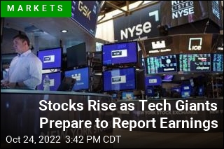Stocks Rise Ahead of Big Tech Earnings Reports