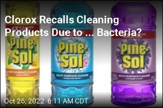 Clorox Recalls Cleaning Products Due to Possible Bacterial Contamination