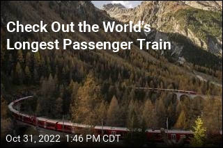 Check Out the World&#39;s Longest Passenger Train
