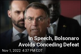 In Speech, Bolsonaro Avoids Conceding Defeat
