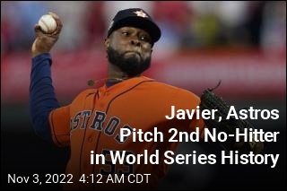 Javier, Astros Pitch 2nd No-Hitter in World Series History
