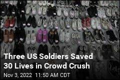 Three US Soldiers Saved 30 Lives in Crowd Crush