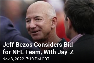 Jeff Bezos Considers Bid for NFL Team, With Jay-Z