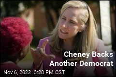 Cheney Backs Another Democrat
