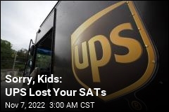 Bad News for Students: SAT Tests Fly Out of UPS Truck