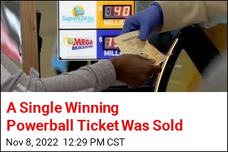 A Single Winning Powerball Ticket Was Sold