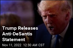 Trump Releases Anti-DeSantis Statement