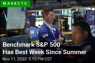 Benchmark S&amp;P 500 Has Best Week Since Summer