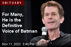 For Many, He Is the Definitive Voice of Batman