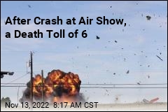 After Crash at Air Show, a Death Toll of 6