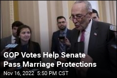 Marriage Protections Pass Senate, With GOP Help