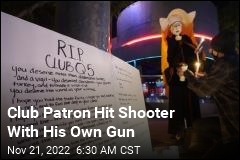 Club Patron Hit Shooter With His Own Gun