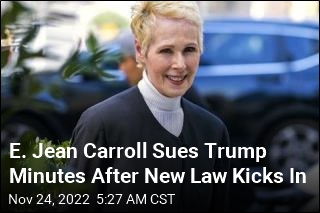 With New Law in Place, Carroll Sues Trump Again