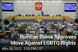Russian Duma Approves Move Against LGBTQ Rights