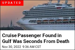Cruise Passenger Vanishes, Turns Up Alive in Gulf Next Day