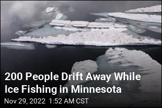 200 People Stranded in Minnesota Lake While Ice Fishing