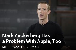 Zuckerberg Has a Problem With Apple