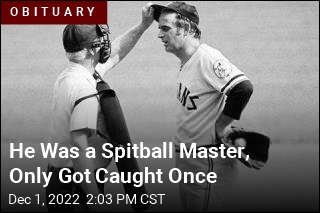 He Was a Spitball Master, Only Got Caught Once