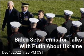 Biden: I&#39;ll Talk to Putin When He&#39;s Ready for Peace