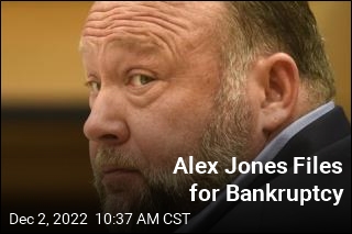 Alex Jones Files for Bankruptcy