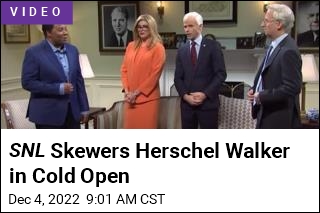 SNL Skewers Herschel Walker in Cold Open
