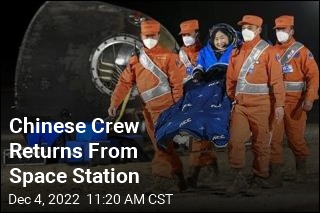 Chinese Crew Building Space Station Returns