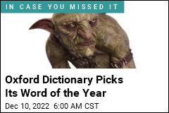 Oxford Dictionary Picks Its Word of the Year