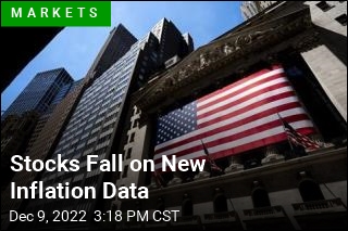 Stocks Fall on New Inflation Data