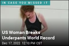 US Woman Breaks Underpants World Record