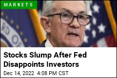 Stocks Slump After Fed Disappoints Investors