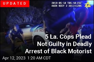 5 Louisiana Cops Charged in Black Motorist's Deadly Arrest