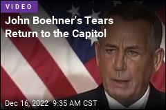 John Boehner&#39;s Tears Return to the Capitol