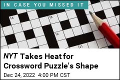 NYT Takes Heat for Crossword Puzzle With Disturbing Shape