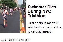 Swimmer Dies During NYC Triathlon