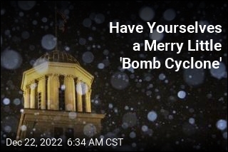 The US Is Getting a &#39;Bomb Cyclone&#39; for Christmas