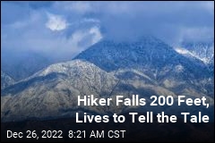 Hiker Falls 200 Feet, Lives to Tell the Tale