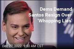 Dems Demand Santos Resign Over &#39;Whopping Lies&#39;
