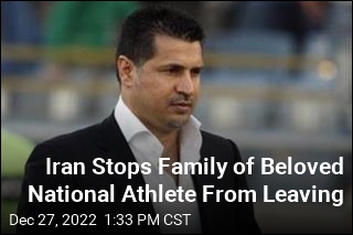Soccer Great&#39;s Family Prevented From Leaving Iran