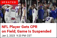 NFL Player Suffers Serious Injury; Game Is Halted
