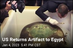 Artifact That Was Displayed in US Goes Back to Egypt