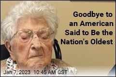 Goodbye to an American Said to Be the Nation&#39;s Oldest